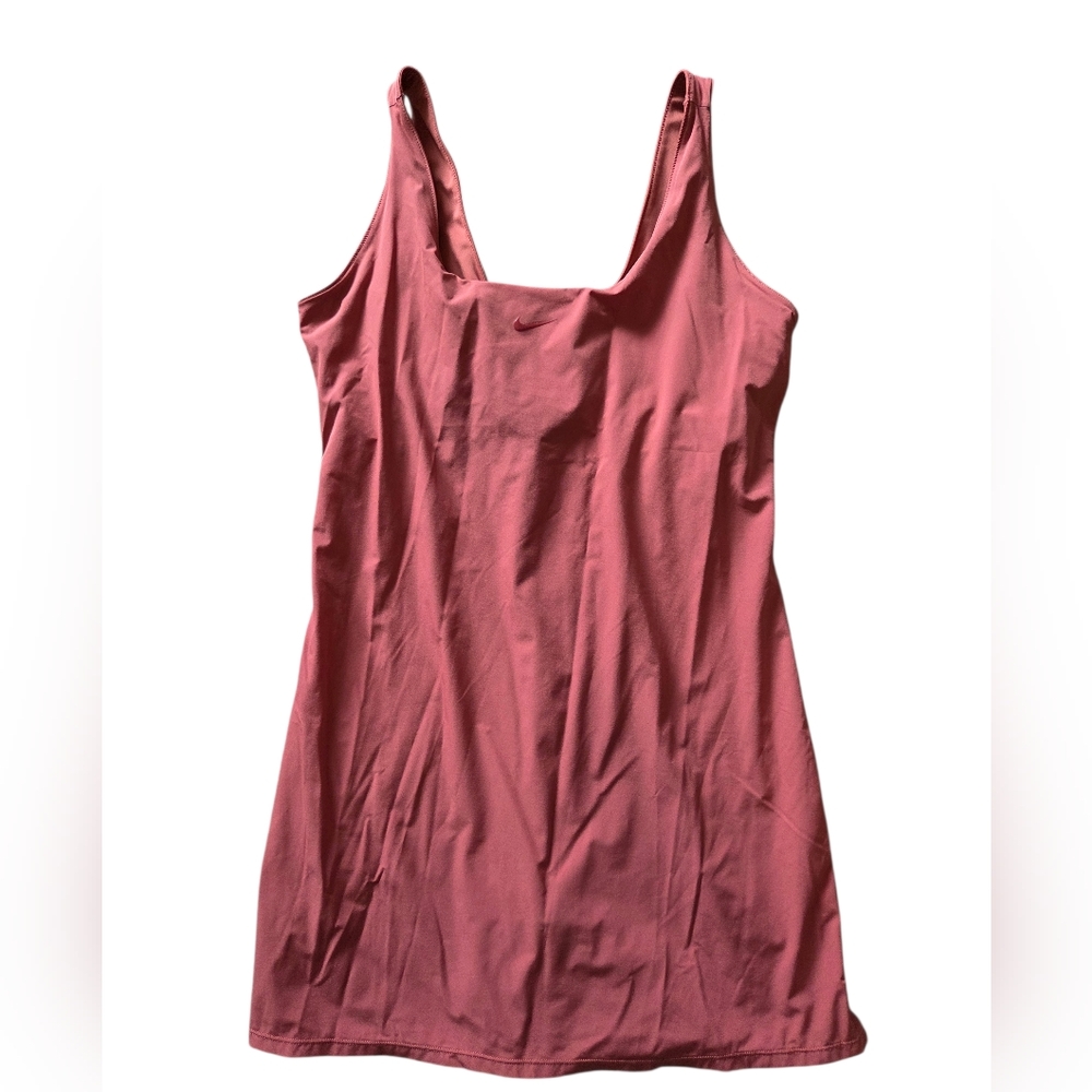 Nike Sleeveless Womens Size Medium Dress Pink Coral/pink